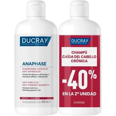 Duplo Ducray Anaphase Cronic 2 X 400 Ml Duplo Ducray Anaphase Cronic 2 X 400 Ml