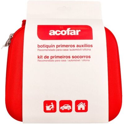 Acofarma Acofar Botiquin De Primeros Auxilios Grande 1 Ud Acofarma Acofar Botiquin De Primeros Auxilios Grande 1 Ud