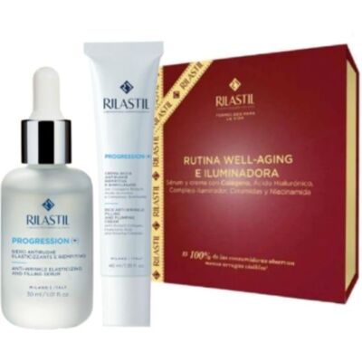Set Antiedad e Iluminador Rilastil Progression - Cuidado de la piel Set Antiedad e Iluminador Rilastil Progression - Cuidado de la piel