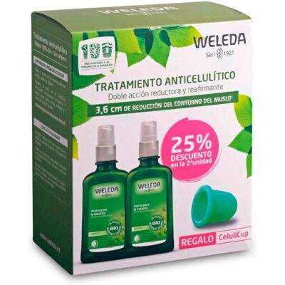 Duplo Weleda Aceite Para Celulitis 2x100 Ml Duplo Weleda Aceite Para Celulitis 2x100 Ml