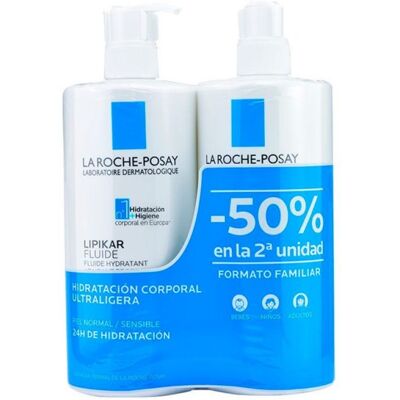 La Roche Posay Duplo La Roche-posay Fluido Lipikar 2x750 Ml La Roche Posay Duplo La Roche-posay Fluido Lipikar 2x750 Ml