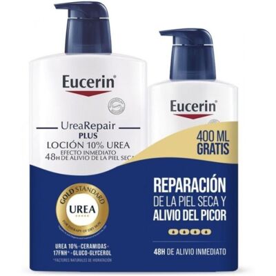 Pack Eucerin Family Loción Urea Enriquecida 1l+400 Ml Pack Eucerin Family Loción Urea Enriquecida 1l+400 Ml