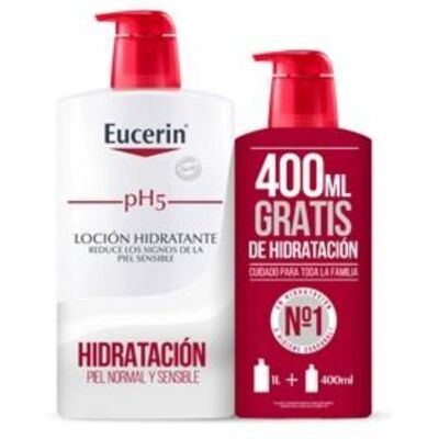 Ecopack Eucerin Locion 1000 Ml + 400 Ml Ecopack Eucerin Locion 1000 Ml + 400 Ml