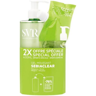 SVR Sebiaclear Gel Moussant 400ml - Limpiador facial SVR Sebiaclear Gel Moussant 400ml - Limpiador facial