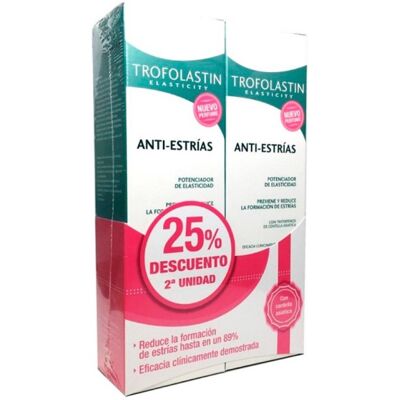 Trofolastin Dúo Prevención de Estrías - Cuidado de la piel Trofolastin Dúo Prevención de Estrías - Cuidado de la piel