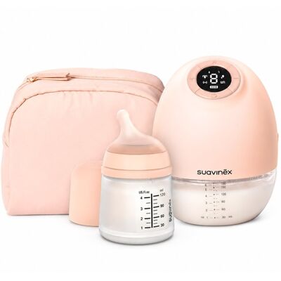 Pack Suavinex Extractor De Leche Eléctrico Manos Libres Mothering 1 Unidad + Biberón Zero.zero 120 Ml Pack Suavinex Extractor De Leche Eléctrico Manos Libres Mothering 1 Unidad + Biberón Zero.zero 120 Ml