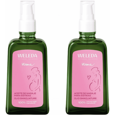 Duplo Weleda Aceite De Masaje Para Estrías 2x100 Ml Duplo Weleda Aceite De Masaje Para Estrías 2x100 Ml