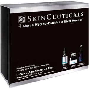 Cofre Skinceuticals Sérum P-tiox 30 Ml + Crema Age Advanced Ojos 15 Ml + Sérum Ha Intensifier 15 Ml Cofre Skinceuticals Sérum P-tiox 30 Ml + Crema Age Advanced Ojos 15 Ml + Sérum Ha Intensifier 15 Ml