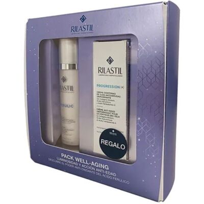 Rilastil Packwell Aging S-ferulic Serum 30 Ml + Progression+ Contorno De Ojos 15 Ml Rilastil Packwell Aging S-ferulic Serum 30 Ml + Progression+ Contorno De Ojos 15 Ml