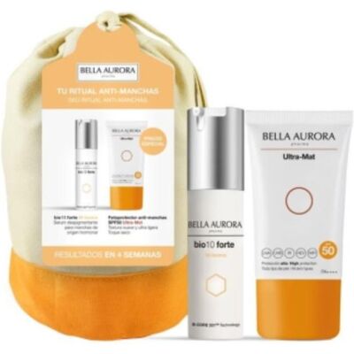 Bella Aurora Bio 10 Forte M-Lasma - Conjunto de cuidado facial con SPF50 Bella Aurora Bio 10 Forte M-Lasma - Conjunto de cuidado facial con SPF50