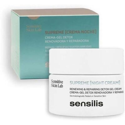 Crema de Noche Detox Supreme de Sensilis 50ml Crema de Noche Detox Supreme de Sensilis 50ml
