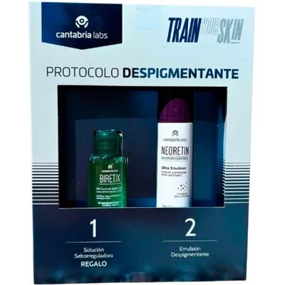 Pack Neoretin Discrom Control Ultra Emulsión 50 Ml + Regalo Biretix Oilcontrol 30 Ml Pack Neoretin Discrom Control Ultra Emulsión 50 Ml + Regalo Biretix Oilcontrol 30 Ml