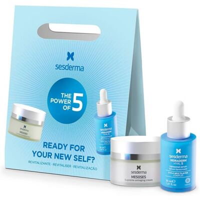 Cofre Sesderma Revitalizante Hidraderm Hyal 5 Sérum Liposomado 30 Ml + Crema Mesoses 50 Ml Cofre Sesderma Revitalizante Hidraderm Hyal 5 Sérum Liposomado 30 Ml + Crema Mesoses 50 Ml
