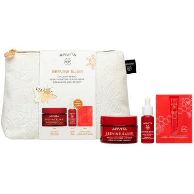 Neceser Apivita Beevine Elixir Crema Lift Arrugas Rica 50 Ml + Contorno Ojo Y Labios 1,5 Ml + Sérum 10 Ml Neceser Apivita Beevine Elixir Crema Lift Arrugas Rica 50 Ml + Contorno Ojo Y Labios 1,5 Ml + Sérum 10 Ml