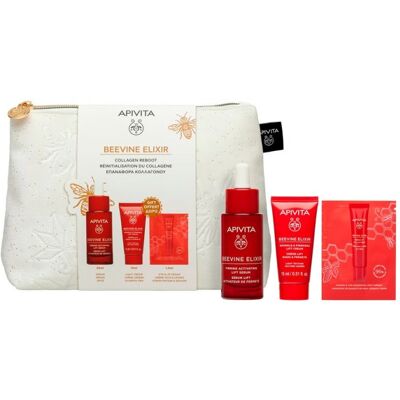 Neceser Apivita Beevine Elixir Sérum Lift 30 Ml + Crema Lift Arrugas 15 Ml + Contorno De Ojos 1,5 Ml Neceser Apivita Beevine Elixir Sérum Lift 30 Ml + Crema Lift Arrugas 15 Ml + Contorno De Ojos 1,5 Ml