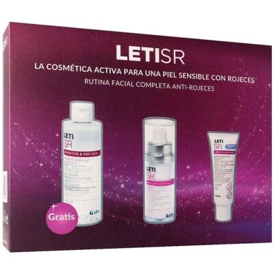 Cofre Leti Agua Micelar 200 Ml + Sérum Antirojeces 30 Ml + Fluido Antirojeces 40 Ml Cofre Leti Agua Micelar 200 Ml + Sérum Antirojeces 30 Ml + Fluido Antirojeces 40 Ml