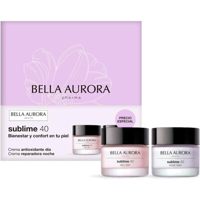 Pack Bella Aurora Sublime 40 Crema Dia 50 Ml + Noche 50 Ml Pack Bella Aurora Sublime 40 Crema Dia 50 Ml + Noche 50 Ml