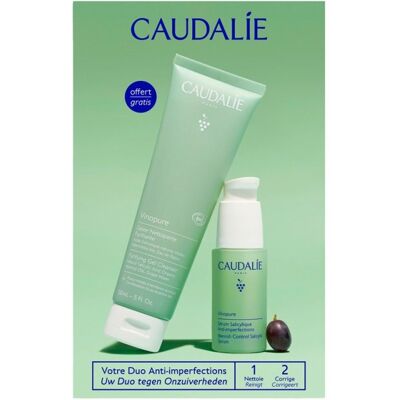 Caudalíe Cofre Caudalie Vinopure Sérum Salicílico 30 Ml + Gelatina Limpiadora Purificante 150 Ml Caudalíe Cofre Caudalie Vinopure Sérum Salicílico 30 Ml + Gelatina Limpiadora Purificante 150 Ml