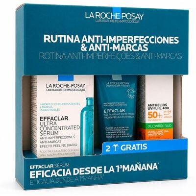 La Roche Posay Pack La Roche-posay Effaclar Sérum 30 Ml + Regalo Gel Purif Micropeeli 50 Ml + Anthelios Uvmune 400 Spf50+ 15 Ml La Roche Posay Pack La Roche-posay Effaclar Sérum 30 Ml + Regalo Gel Purif Micropeeli 50 Ml + Anthelios Uvmune 400 Spf50+ 15 Ml