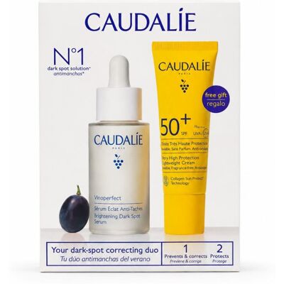 Caudalíe Pack Caudalie Vinoperfect Sérum Antimanchas 30 Ml + Vinosun Fluido Spf 50+ 20 Ml Caudalíe Pack Caudalie Vinoperfect Sérum Antimanchas 30 Ml + Vinosun Fluido Spf 50+ 20 Ml