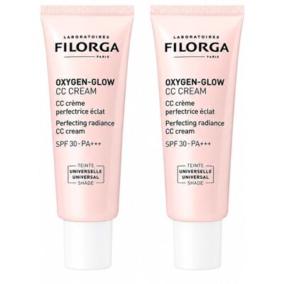 Duplo Filorga Oxygen-glow Cc Cream Spf30 Tono Universal 2x40 Ml Duplo Filorga Oxygen-glow Cc Cream Spf30 Tono Universal 2x40 Ml
