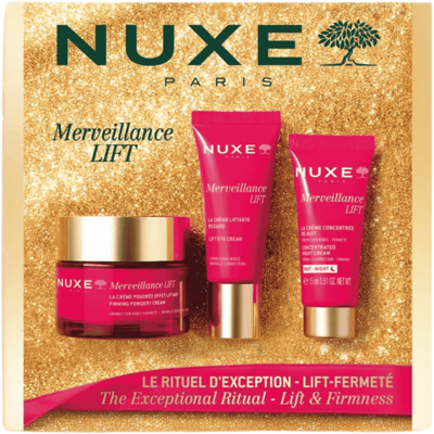 Pack Nuxe Merveillance Lift Crema 50 Ml + Ojos 15 Ml + Noche 15 Ml Pack Nuxe Merveillance Lift Crema 50 Ml + Ojos 15 Ml + Noche 15 Ml