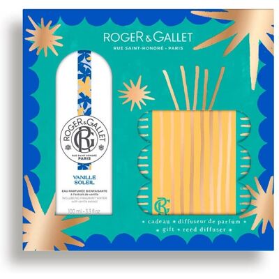 Cofre Roger & Gallet Vanille Eau De Parfum 100 Ml + Difusor Cofre Roger & Gallet Vanille Eau De Parfum 100 Ml + Difusor