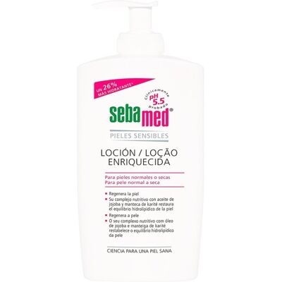 Sebamed Loción Enriquecida Sensible 1L + 400ml Gratis Sebamed Loción Enriquecida Sensible 1L + 400ml Gratis