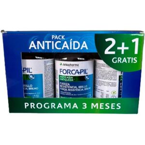 Arkopharma Pack Triplo Forcapil Anticaida 120+60 Gominolas Arkopharma Pack Triplo Forcapil Anticaida 120+60 Gominolas