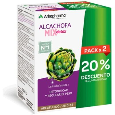 Arkopharma Mezcla de Alcachofa y Detox - Complemento Alimenticio Arkopharma Mezcla de Alcachofa y Detox - Complemento Alimenticio