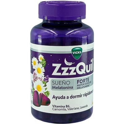 Zzzquil Sueño Forte 60 Gummies - Suplemento para dormir Zzzquil Sueño Forte 60 Gummies - Suplemento para dormir