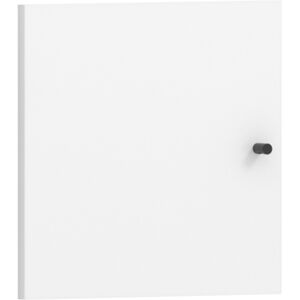 Armario ropero puerta abatible Dabih Blanco / Roble 90,2x205x53 cm