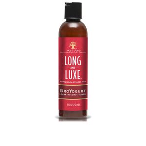 As I Am Cabello LONG AND LUXE groyogurt leave-in conditioner