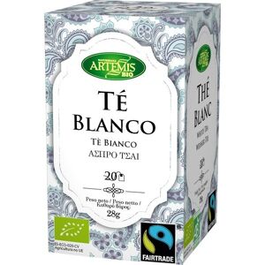 Blanco Artemis Bio Te Blanco Fair Trade Eco Bolsitas 20 Filtros