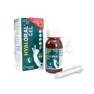 Pharmadiet - Hyaloral Gel (50 ml) - Condroprotector en suspensión oral para cachorros, gatos, hurones, conejos, roedores y aves