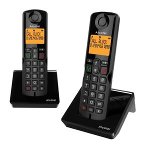 Alcatel Teléfono inalambrico alcatel s280 duo ewe color negro
