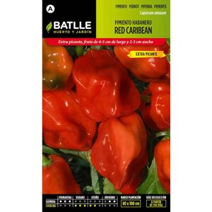 BATLLE Semillas de pimiento habanero red caribean