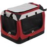 Ferplast foldable soft pet carrier holiday 2 dog carrier for small dogs, 49 x 34 x h 34 cm.