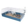 Ferplast jaula para roedores criceti 11 para hamsters, en metal, accesorios incluidos: pesebre, bebedero, casita, rueda. 57,5x31xh21,5cm