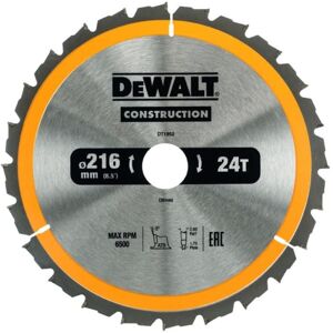 Dewalt dt1955-qz - hoja para sierra circular portátil para construcción 235x30mm 40d atb +10°