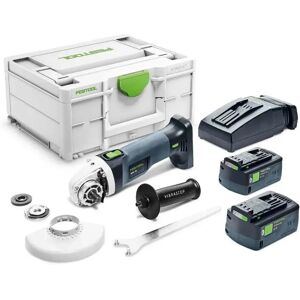 Amoladora angular a batería agc 18-125 5.0 ebi-plus - 577700 - festool