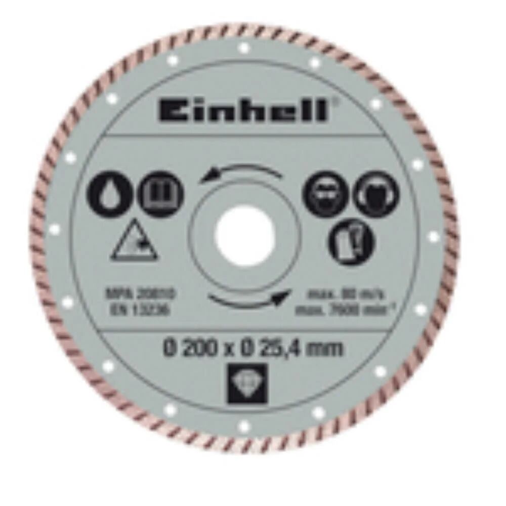 Einhell Dia.-bailing. 200x25.4mm tur. accesorios de cortador de azulejos radiales