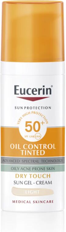 Eucerin Sun Oil Control Toque Seco Tono Claro SPF50+ 50ml