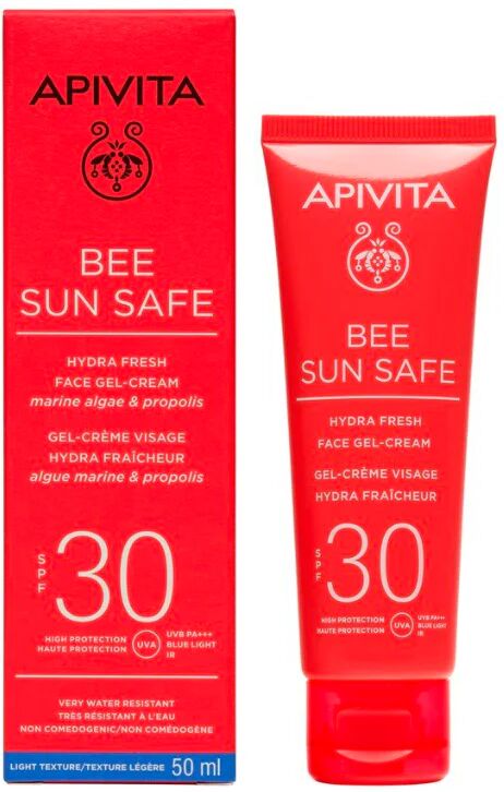 Apivita Bee Sun Safe Hidra Gel-Crema Fresca SPF30 50ml