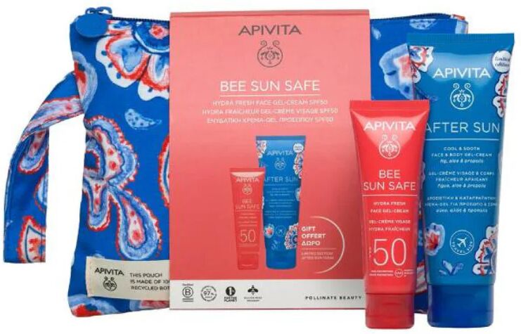 Apivita Bee Sun Face Gel-Crema SPF50 Bolsa