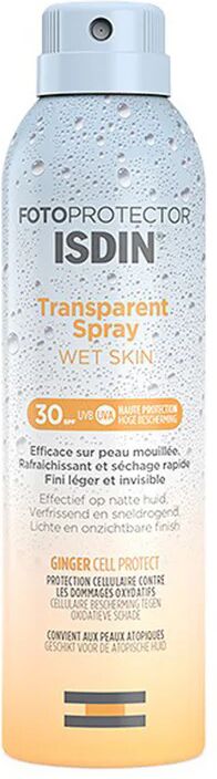 Isdin Fotoprotector Spray Transparente Piel Mojada SPF30 250ml