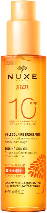 Nuxe Sun Aceite Bronceador SPF10 150ml