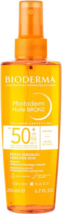 Bioderma Photoderm Huile Bronce Protector Solar SPF50+ 200ml