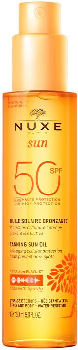 Nuxe Sun Aceite Bronceador SPF50 150ml