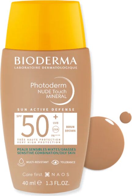 Bioderma Photoderm Nude Touch Crema Mineral Tono Claro SPF50+ 40ml